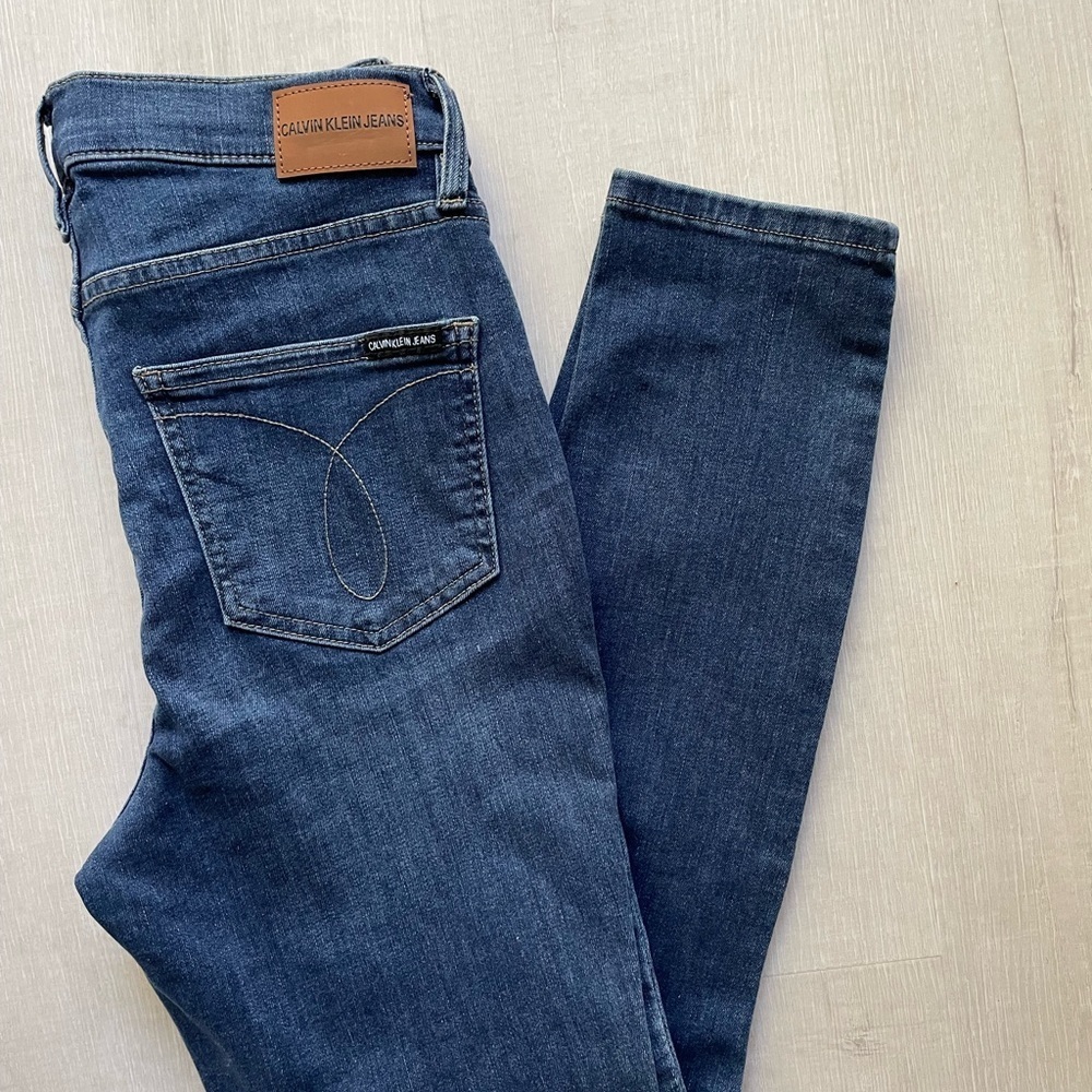 Calvin Klein High Rise Skinny Ankle